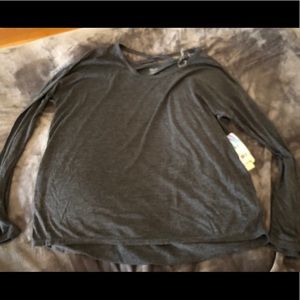 Gray Long Sleeve Shirt